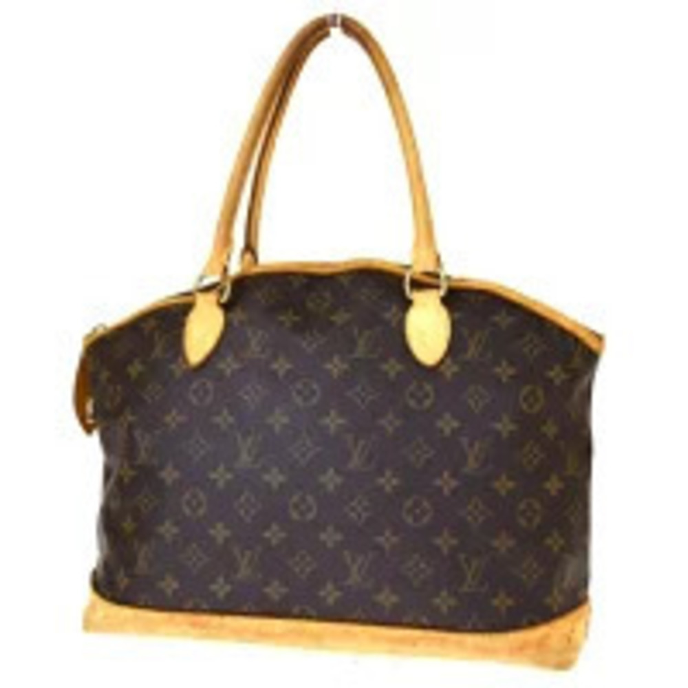 Louis Vuitton Lockit Horizontal Shoulder Bag Monogram Leather